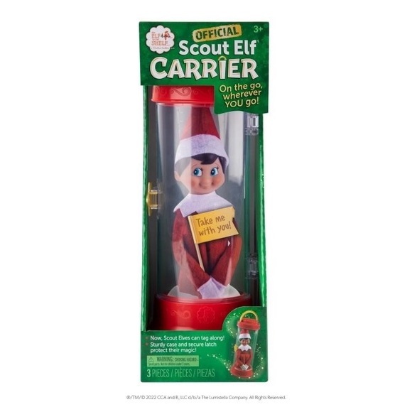 The Elf on the Shelf Other - NWT Official Scout Elf Carrier for The Elf on the Shelf